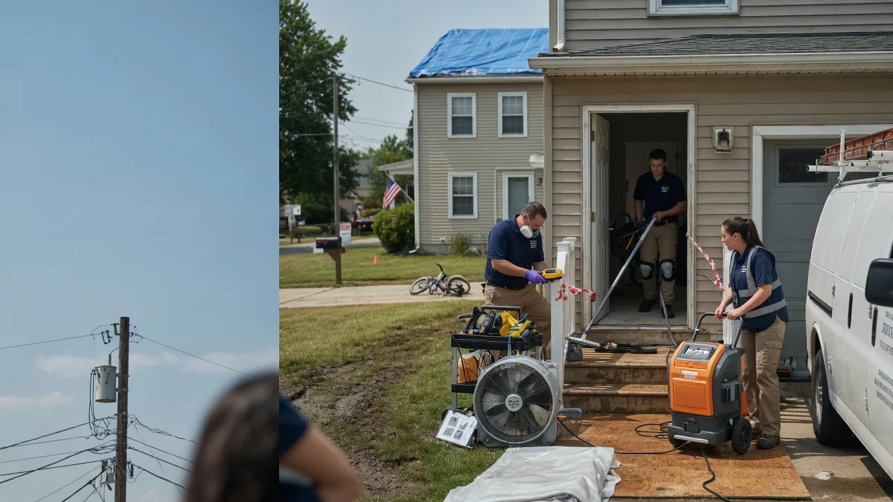 Water Damage Repair in Nappanee, IN near me